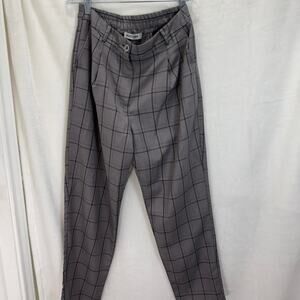 Grace karin grey windowpane plaid